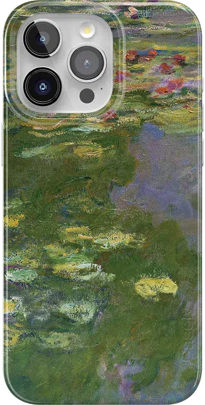 Monet’s Water Lilies | Limited Edition Phone Case iPhone Case get.casely Classic + MagSafe® iPhone 15 Pro Max 