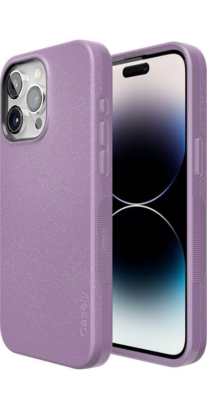 Lavender Waves | Purple Shimmer Case iPhone Case get.casely 