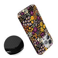 Falling for You | Plum Floral Case iPhone Case get.casely 