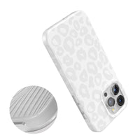 Into the Wild | White Snow Leopard Case iPhone Case get.casely 