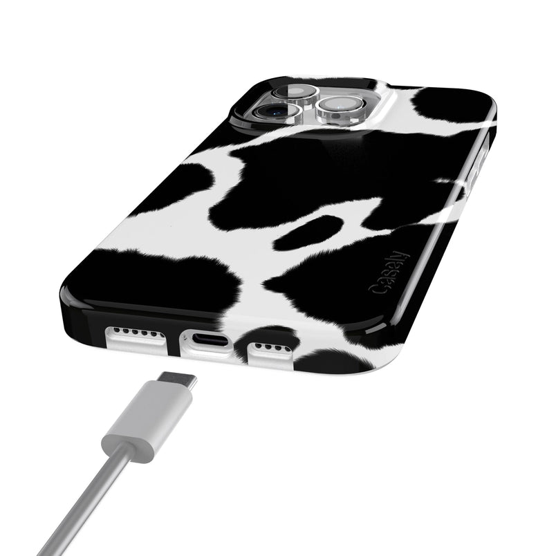 Current MOOd | Cow Print Case iPhone Case get.casely 