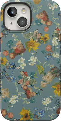 Van Gogh's Flowers | 50th Anniversary Case iPhone Case Van Gogh Museum Bold + MagSafe® iPhone 15 