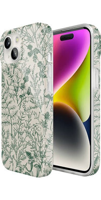 Sage Garden | Green Floral Case iPhone Case get.casely 