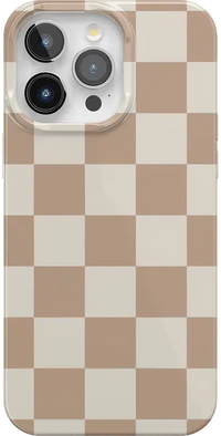 Fit Check | Neutral Checkerboard Case iPhone Case get.casely Classic + MagSafe® iPhone 15 Pro 