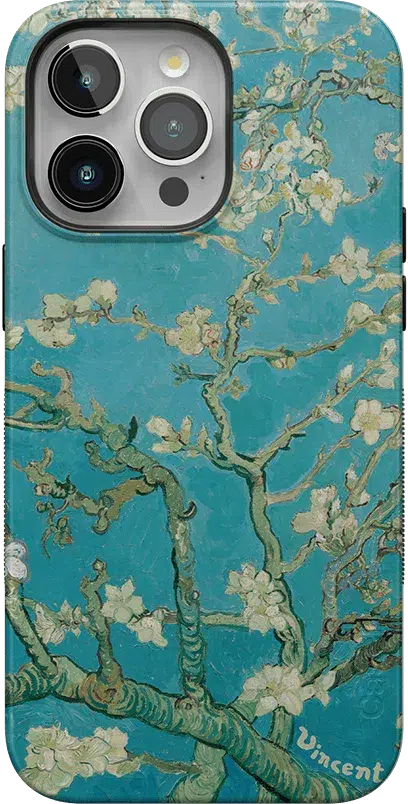 Van Gogh | Almond Blossom Floral Phone Case iPhone Case Van Gogh Museum Bold + MagSafe® iPhone 15 Pro Max 