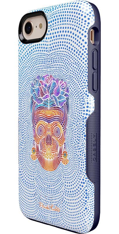 Vida y Muerte | Frida Kahlo Dotted Skull Case iPhone Case get.casely 