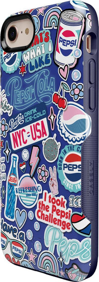 Out of the Blue | Pepsi Sticker Case iPhone Case get.casely 