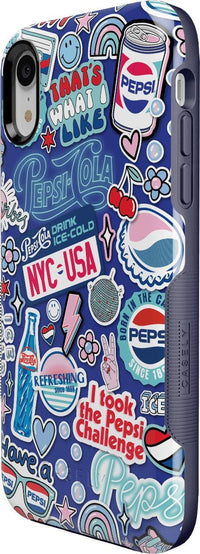 Out of the Blue | Pepsi Sticker Case iPhone Case get.casely 