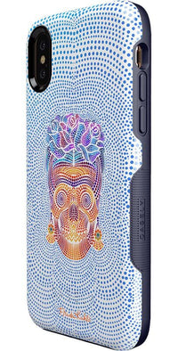 Vida y Muerte | Frida Kahlo Dotted Skull Case iPhone Case get.casely 