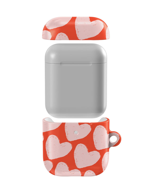 Love You More | Heart Doodle AirPods Case AirPods Case Casetry 