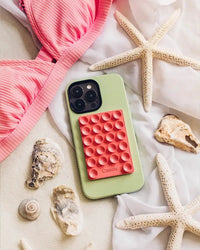 Starfish Wishes | Coral Pink Shimmer Grippy Grippy get.casely 