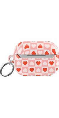 King of My Heart | Checkered Hearts AirPods Case AirPods Case Casetry 