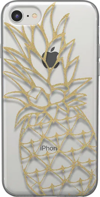 You're a Fine-Apple | Gold Pineapple Clear Case iPhone Case get.casely Classic iPhone 6/7/8 