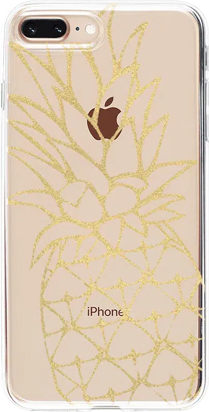 You're a Fine-Apple | Gold Pineapple Clear Case iPhone Case get.casely Classic iPhone 6/7/8 Plus 