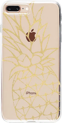 You're a Fine-Apple | Gold Pineapple Clear Case iPhone Case get.casely Classic iPhone 6/7/8 Plus 