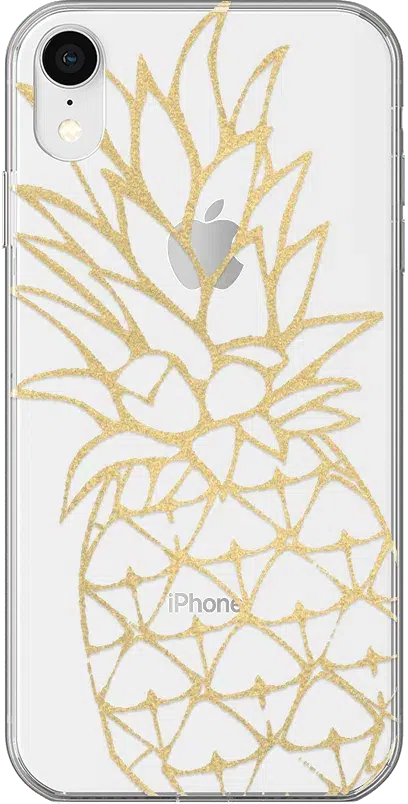 You're a Fine-Apple | Gold Pineapple Clear Case iPhone Case get.casely Classic iPhone XR 