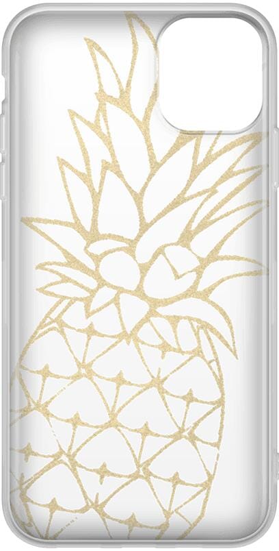 You're a Fine-Apple | Gold Pineapple Clear Case iPhone Case get.casely 