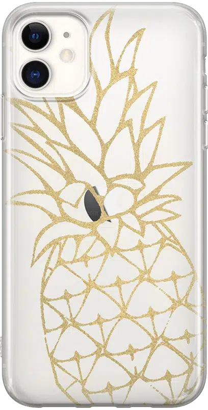 You're a Fine-Apple | Gold Pineapple Clear Case iPhone Case get.casely Classic iPhone 11 