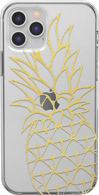 You're a Fine-Apple | Gold Pineapple Clear Case iPhone Case get.casely Classic iPhone 12 Pro 