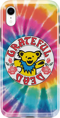 On Tour | Grateful Dead Tie Dye Sticker Case iPhone Case Grateful Dead Classic iPhone XR 