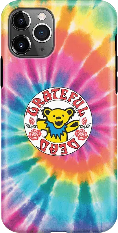 On Tour | Grateful Dead Tie Dye Sticker Case iPhone Case Grateful Dead Classic iPhone 11 Pro Max 