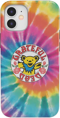 On Tour | Grateful Dead Tie Dye Sticker Case iPhone Case Grateful Dead Classic iPhone 12 