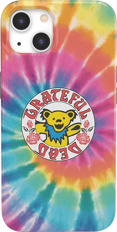 On Tour | Grateful Dead Tie Dye Sticker Case iPhone Case Grateful Dead Classic iPhone 13 Mini 