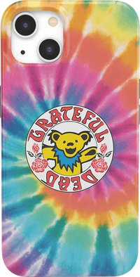 On Tour | Grateful Dead Tie Dye Sticker Case iPhone Case Grateful Dead Classic iPhone 13 Mini 