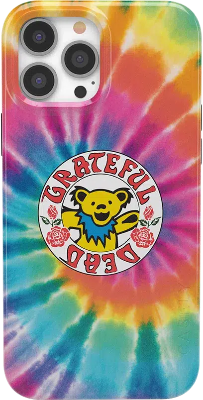 On Tour | Grateful Dead Tie Dye Sticker Case iPhone Case Grateful Dead Classic + MagSafe® iPhone 13 Pro Max 