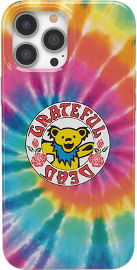 On Tour | Grateful Dead Tie Dye Sticker Case iPhone Case Grateful Dead Classic + MagSafe® iPhone 13 Pro Max 