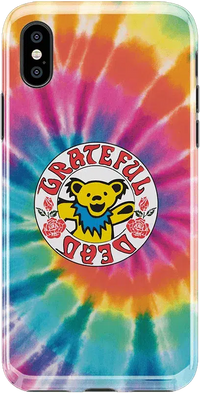 On Tour | Grateful Dead Tie Dye Sticker Case iPhone Case Grateful Dead Classic iPhone XS Max 