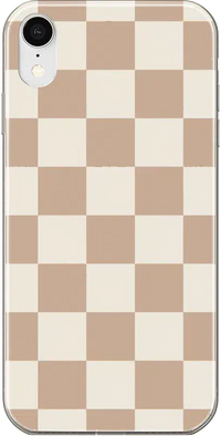 Fit Check | Neutral Checkerboard Case iPhone Case get.casely Classic iPhone XR 