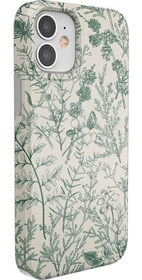 Sage Garden | Green Floral Case iPhone Case get.casely 