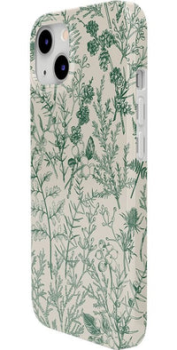 Sage Garden | Green Floral Case iPhone Case get.casely 