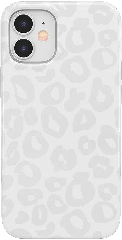 Into the Wild | White Snow Leopard Case iPhone Case get.casely Classic iPhone 12 