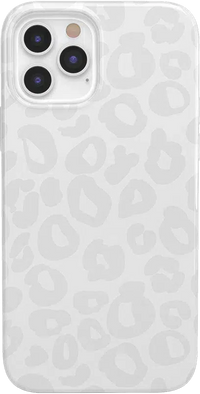 Into the Wild | White Snow Leopard Case iPhone Case get.casely Classic iPhone 12 Pro Max 