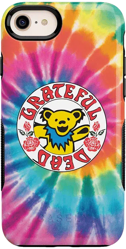 On Tour | Grateful Dead Tie Dye Sticker Case iPhone Case Grateful Dead Bold iPhone 6/7/8 