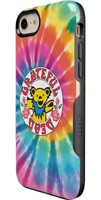 On Tour | Grateful Dead Tie Dye Sticker Case iPhone Case Grateful Dead 