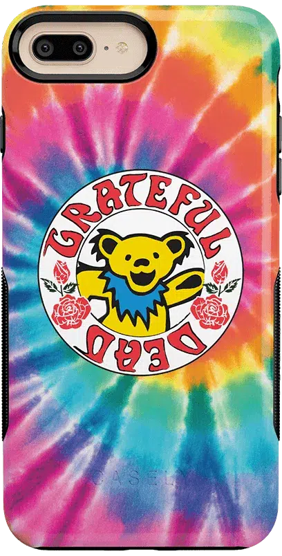 On Tour | Grateful Dead Tie Dye Sticker Case iPhone Case Grateful Dead Bold iPhone 6/7/8 Plus 