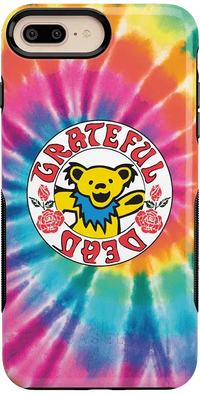 On Tour | Grateful Dead Tie Dye Sticker Case iPhone Case Grateful Dead Bold iPhone 6/7/8 Plus 