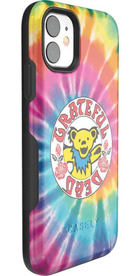 On Tour | Grateful Dead Tie Dye Sticker Case iPhone Case Grateful Dead 