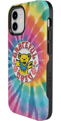 On Tour | Grateful Dead Tie Dye Sticker Case iPhone Case Grateful Dead 