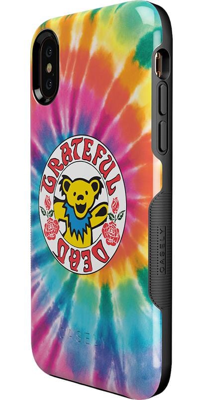 On Tour | Grateful Dead Tie Dye Sticker Case iPhone Case Grateful Dead 