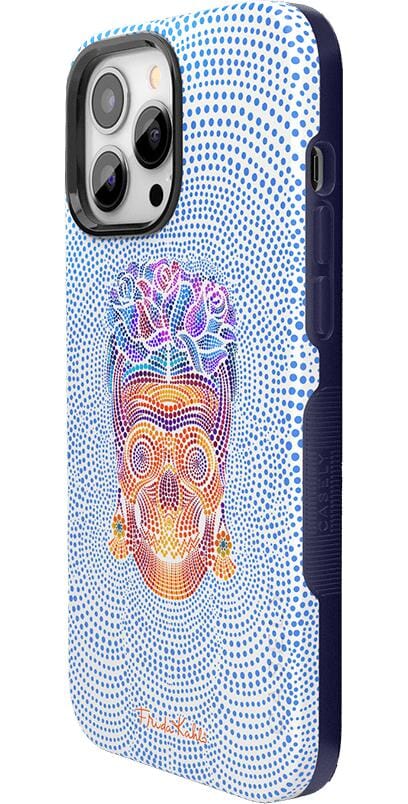 Vida y Muerte | Frida Kahlo Dotted Skull Case iPhone Case get.casely 