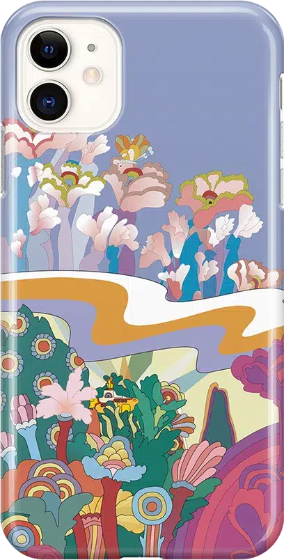 Beneath the Waves | The Beatles Yellow Submarine Case iPhone Case get.casely Classic iPhone 11 