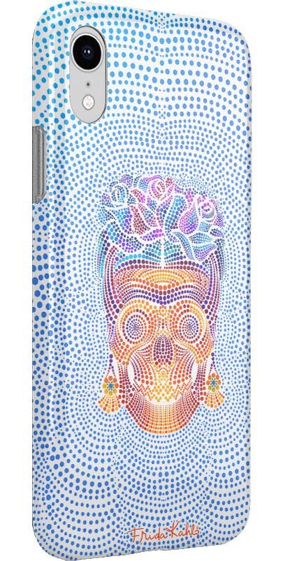 Vida y Muerte | Frida Kahlo Dotted Skull Case iPhone Case get.casely 