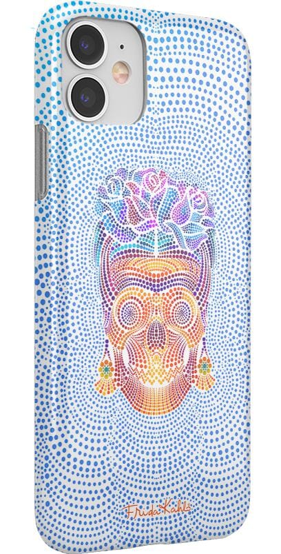 Vida y Muerte | Frida Kahlo Dotted Skull Case iPhone Case get.casely 