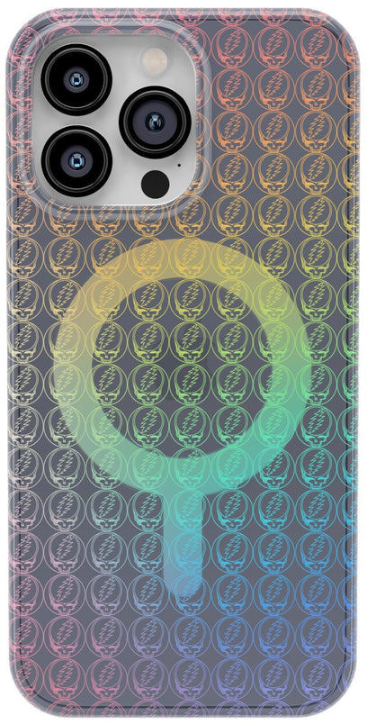 Rainbow Ripple | Holographic Grateful Dead Case iPhone Case get.casely 