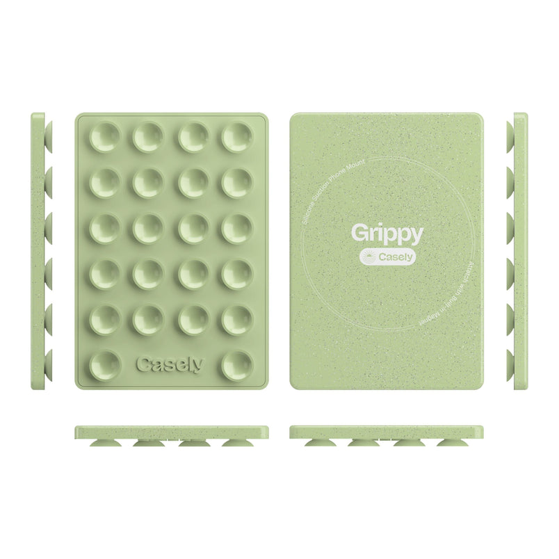 Kiwi Kiss | Matcha Green Shimmer Grippy Grippy get.casely 