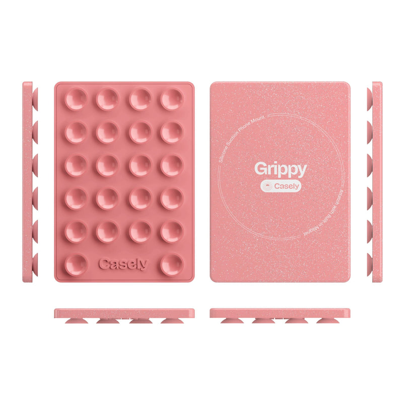 Starfish Wishes | Coral Pink Shimmer Grippy Grippy get.casely 